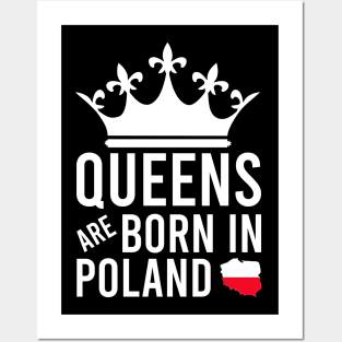 queens are born in Poland Posters and Art